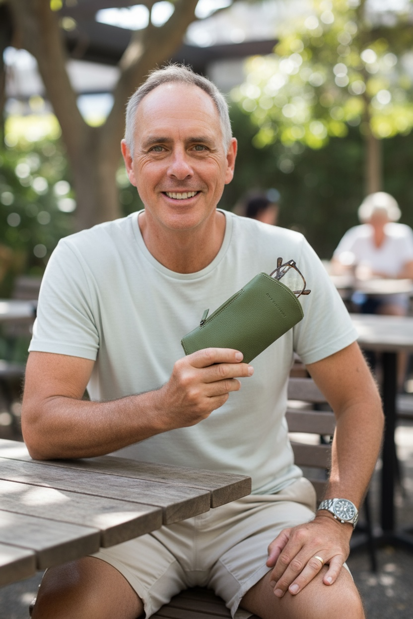 Cosgrove & Co Glasses case - Holds two pairs.