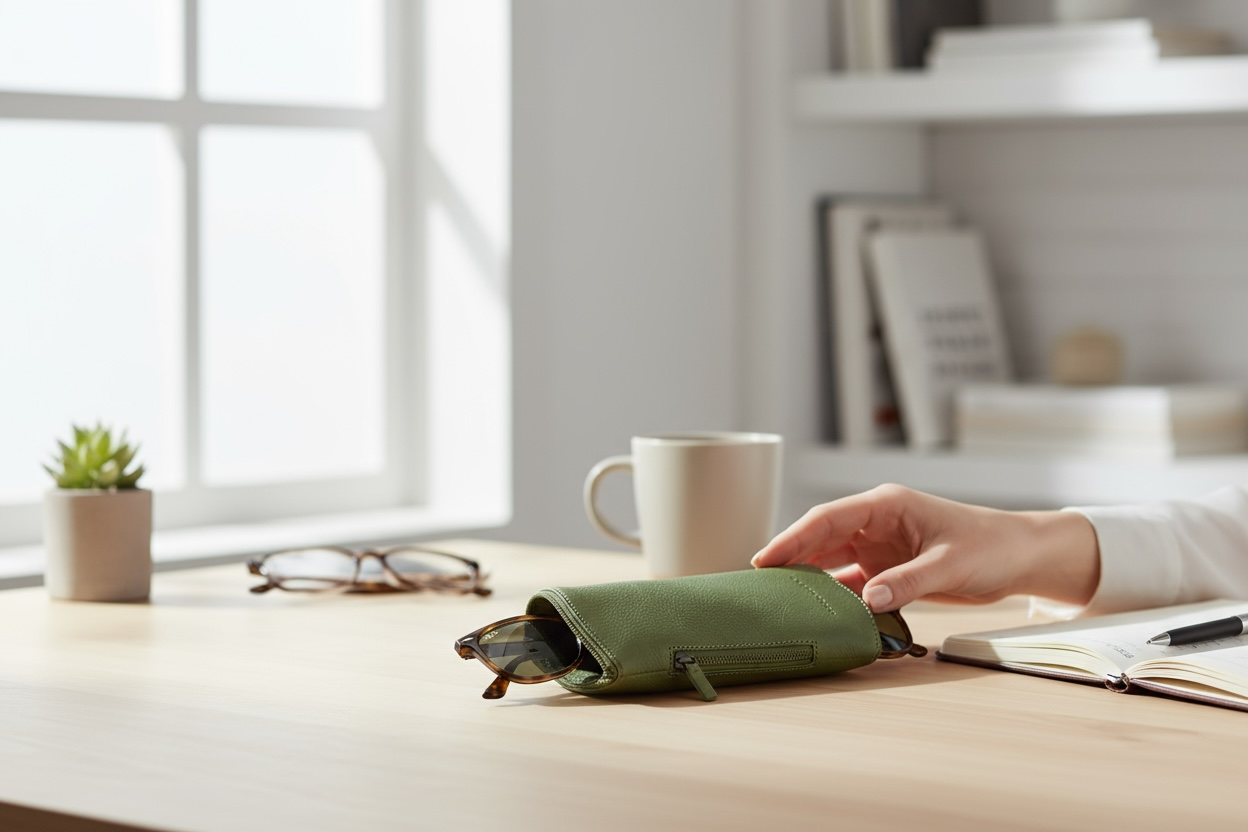 Cosgrove & Co Glasses case - Holds two pairs.